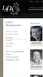 Mobile Screenshot of ladamanagement.com